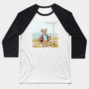 Pigling Bland Going to Market by Beatrix Potter Baseball T-Shirt